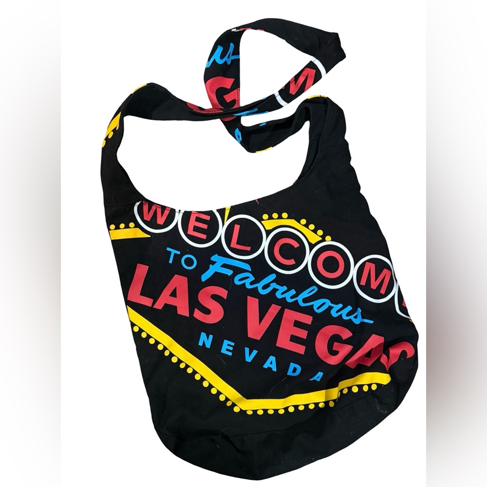 Robin Ruth Las Vegas Souvenir Hobo Bag Cotton NWOT